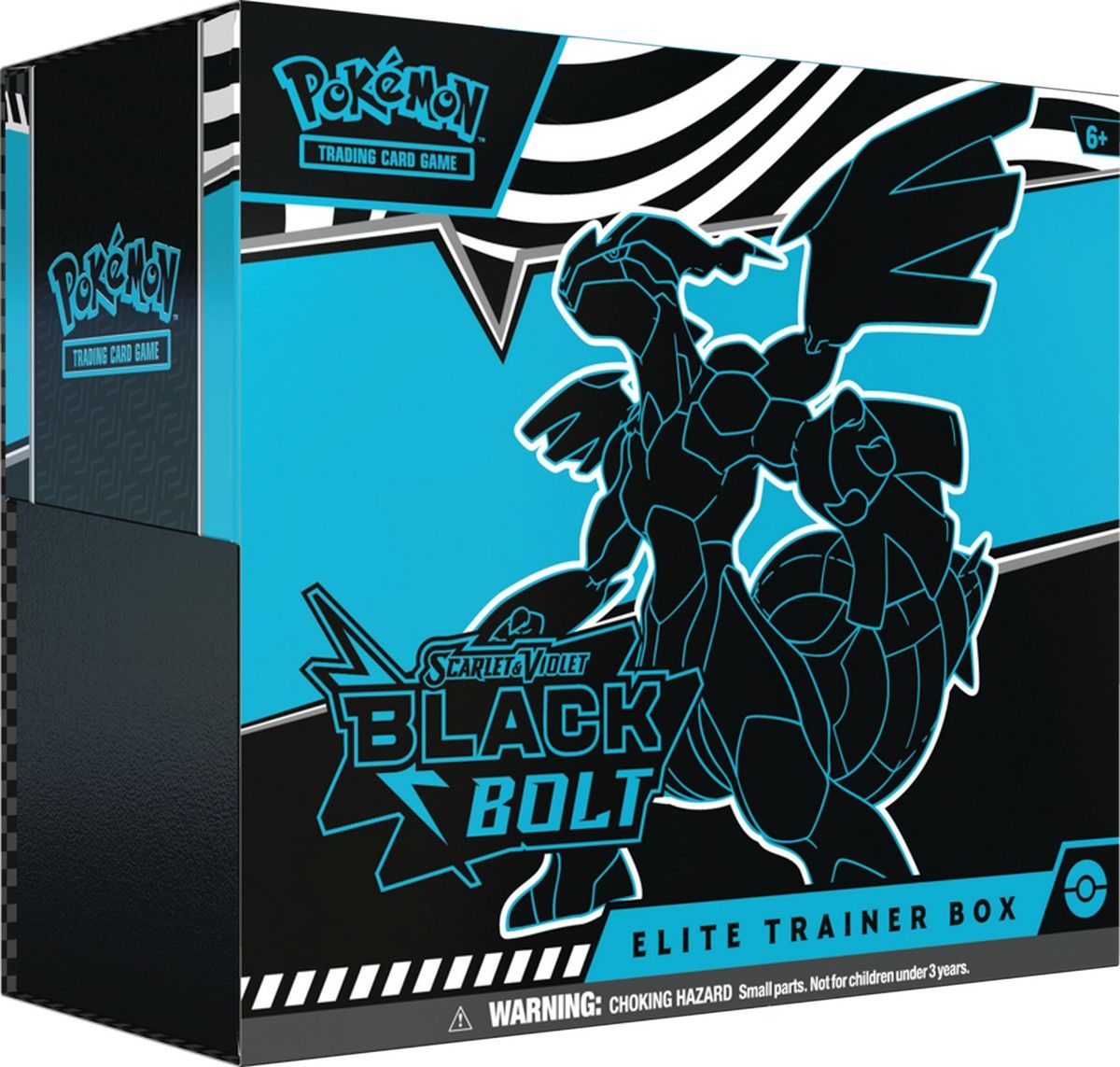 Pokemon TCG: Scarlet & Violet - Black Bolt - Elite Trainer Box - Zekrom
