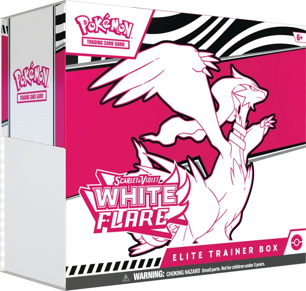 Pokemon TCG: Scarlet & Violet - White Flare - Elite Trainer Box - Reshiram