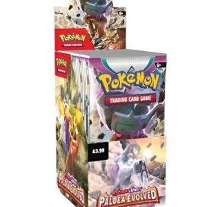 Scarlet and Violet Paldea Evolved 18pk half booster box