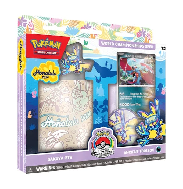 Pokémon Trading Card Game: 2024 World Championship Deck – Sakuya Ota (Ancient Toolbox)