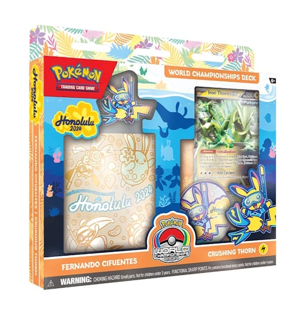 Pokémon Trading Card Game: 2024 World Championship Deck – Fernando Cifuentes (Crushing Thorn)