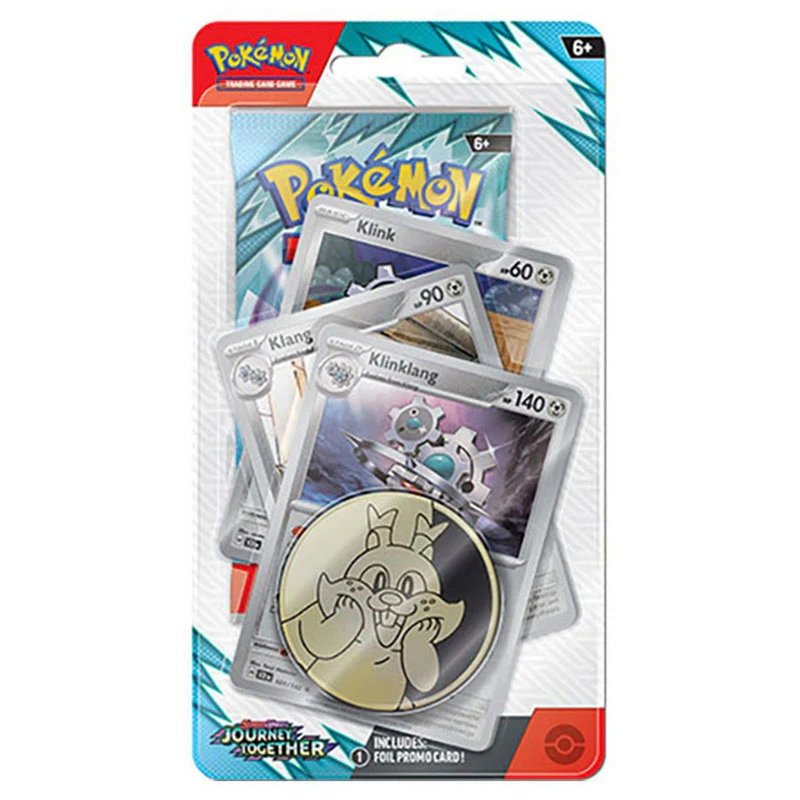 Pokemon TCG: Scarlet & Violet 9 - Journey Together - Klinklang Premium Checklane