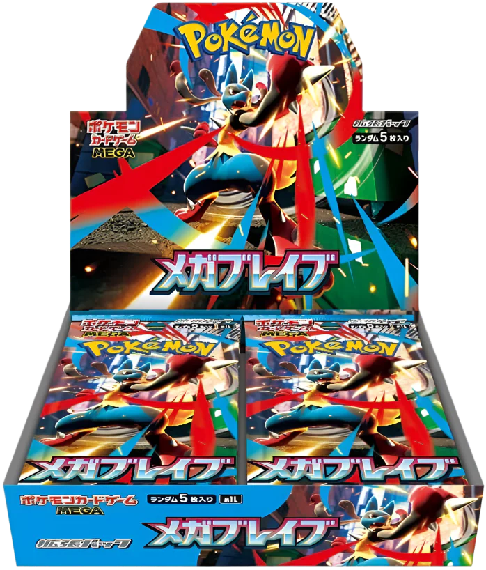 Pokemon TCG - Mega Evolution - Mega Brave (M1L) - Booster Box (Japanese)