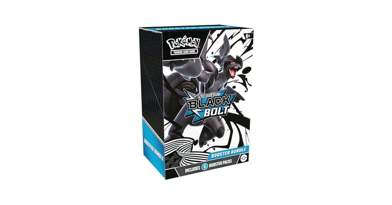 Pokémon TCG: Scarlet & Violet—Black Bolt Booster Bundle (6 Boost...