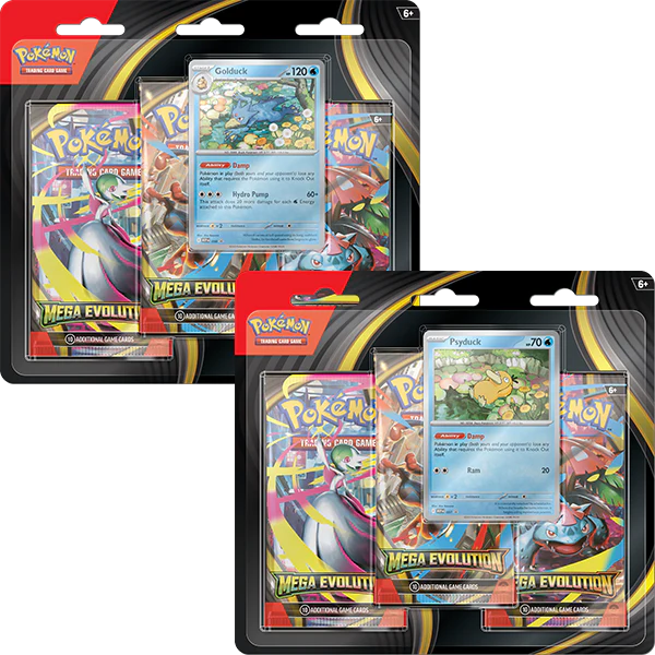 Pokémon TCG - Mega Evolutions - 3 Pack Blister
