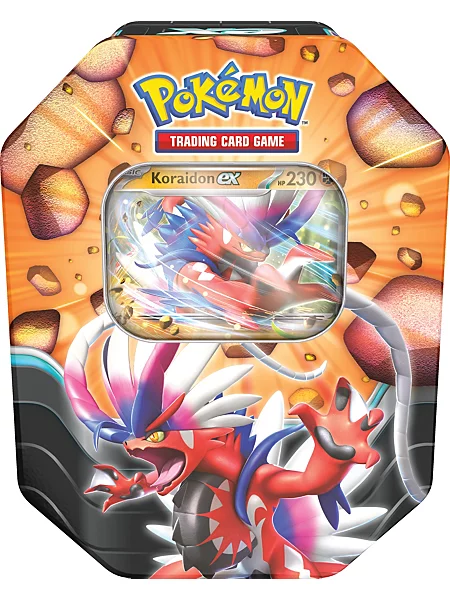 Pokémon TCG: Slashing Legends ex Tin Koraidon