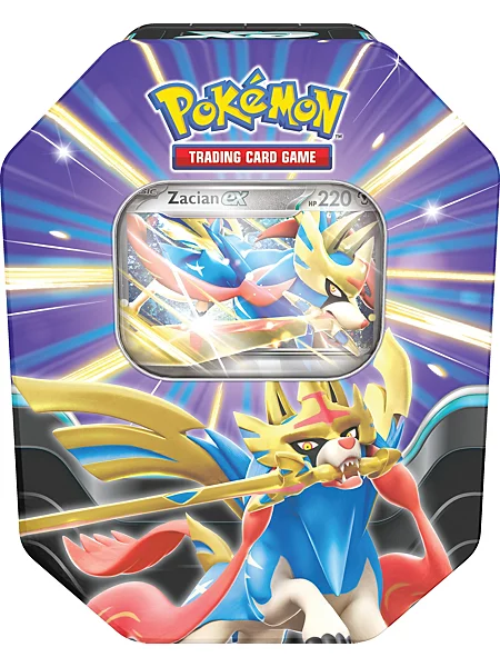 Pokémon TCG: Slashing Legends ex Tin Zacian