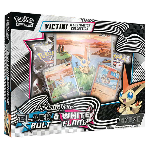 Pokémon TCG: Scarlet & Violet 10.5 - Black Bolt & White Flare Illustration Collection