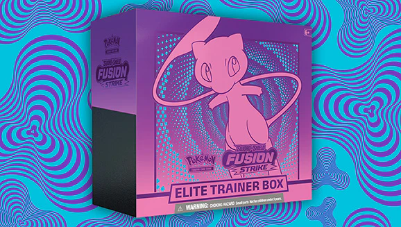 Pokémon Card Game Sword & Shield Fusion Strike Elite Trainer Box Official Factory Sealed
