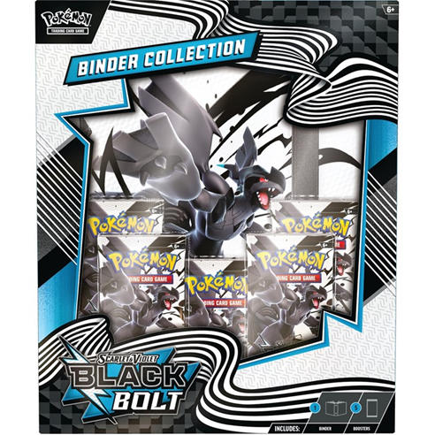 Pokemon Pokemon TGC: Scarlet and Violet 10.5 Black Bolt Binder Collection