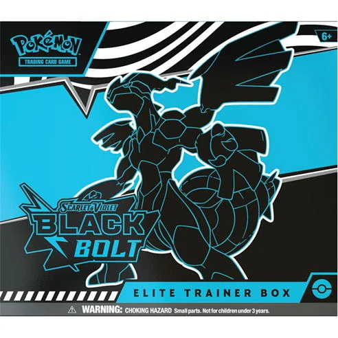 Pokemon Pokemon TCG: Scarlet and Violet 10.5 Black Bolt Elite Trainer Box