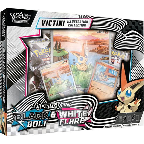 Pokemon TCG:Scarlet & Violet 10.5-BlackBolt&WhiteFlareUnova Victini Illustration Collection
