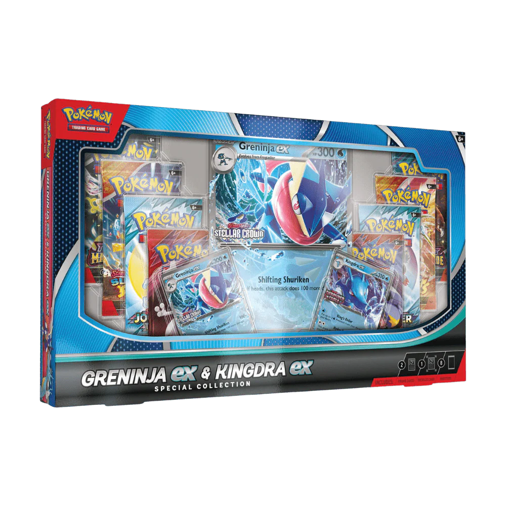 Pokemon TCG: Greninja ex/ Kingdra ex Special Collection (Retail Exclusive)