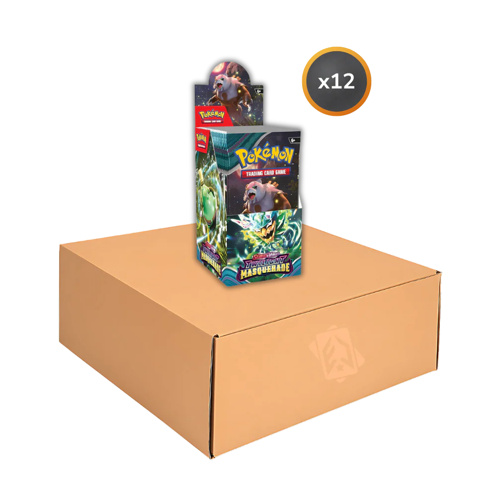 Pokemon Twilight Masquerade Half Booster Box Sealed Case (12 Boxes)