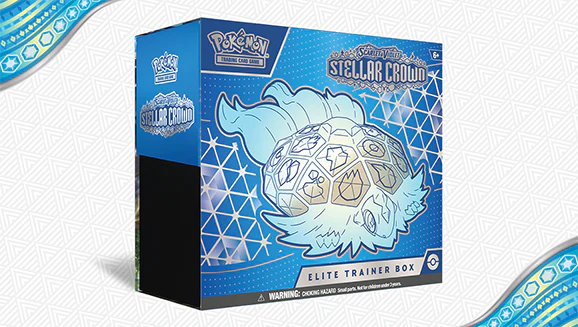 Pokémon Elite Trainer Box S&V Stellar Crown Official Factory Sealed