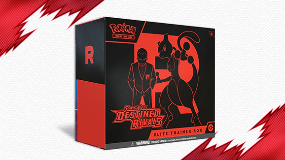 Pokémon Elite Trainer Box S&V Destined Rivals Official Factory Sealed