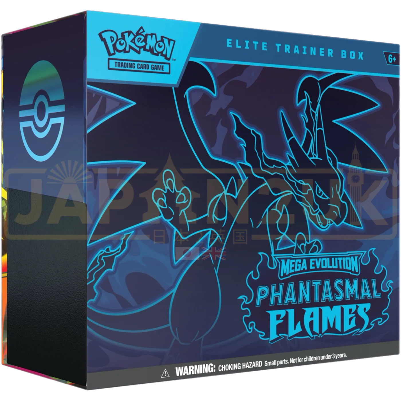 Pokemon Mega Evolution Phantasmal Flames English Elite Trainer Box