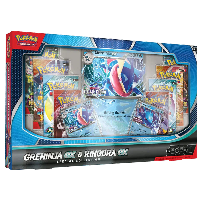 [PRE-ORDER] Pokemon TCG: Greninja ex & Kingdra ex Special Collection