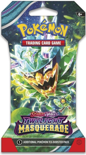 Scarlet and Violet Twilight Masquerade Booster Pack (Cardboard Packaging)