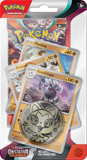 Scarlet and Violet Obsidian Flames Premium Checklane Blister Annihilape