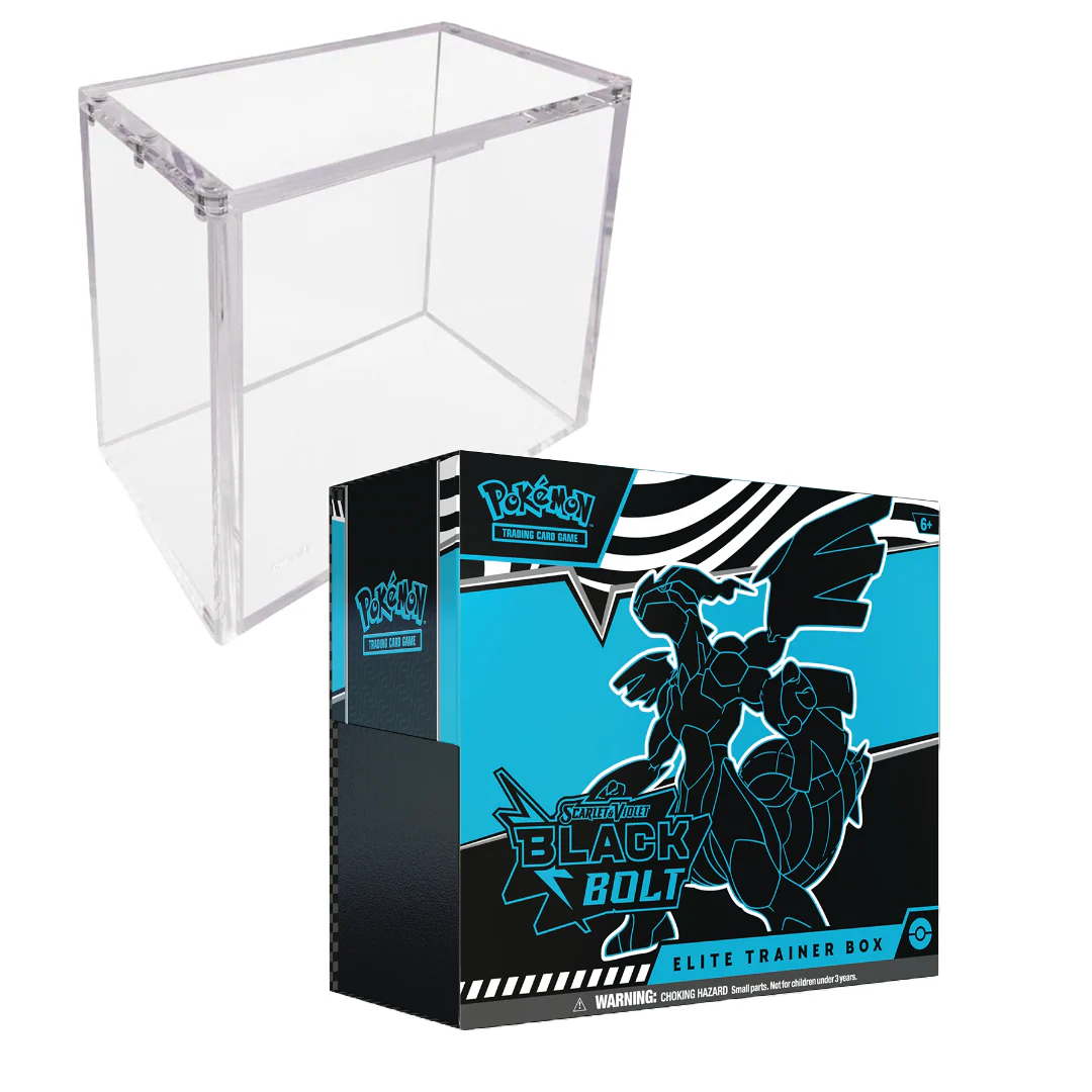 Pokemon TCG: Black Bolt - Elite Trainer Box + Acrylic Bundle