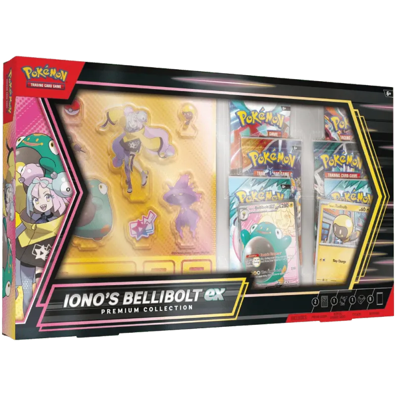 Pokemon Iono's Bellibolt ex Premium Collection