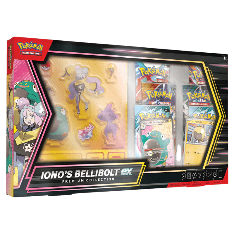 Pokemon TCG: Iono’s Bellibolt EX Premium Collection
