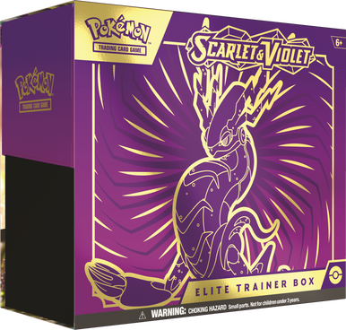 Scarlet and Violet (Base Set) Elite Trainer Box Miraidon (Purple)
