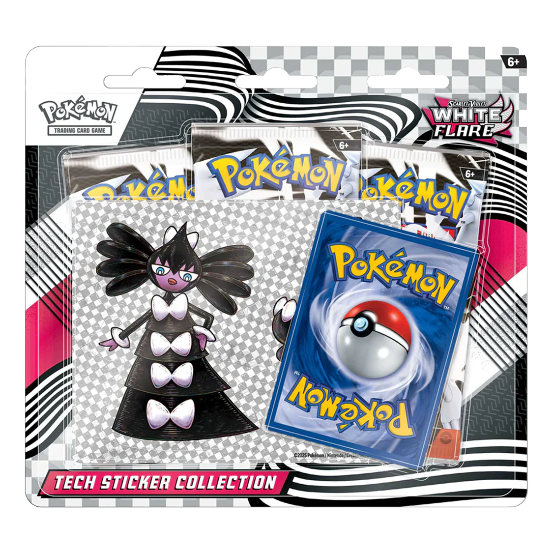Pokemon TCG - Scarlet & Violet - White Flare - Tech Sticker Collection Gothitelle