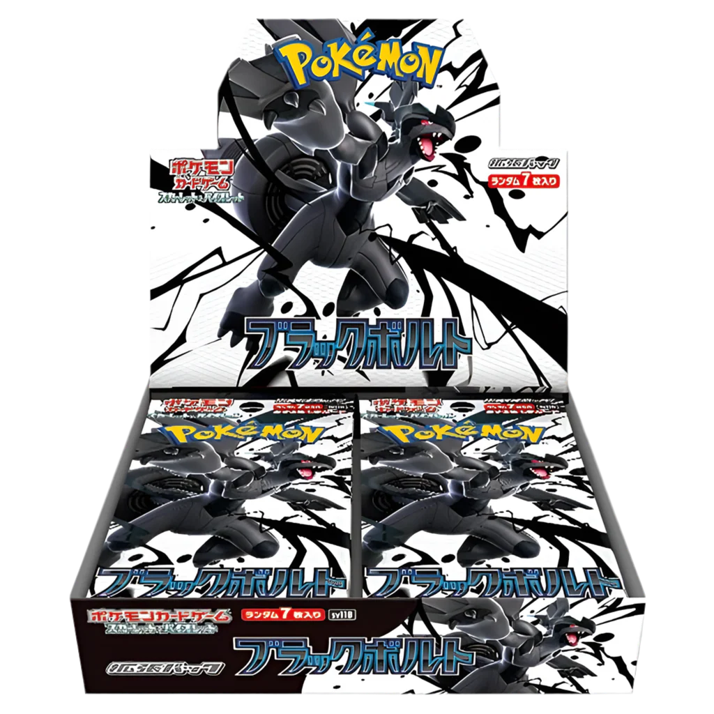 Pokemon TCG - Scarlet & Violet - Black Bolt (sv11b) - Booster Box (Japanese)