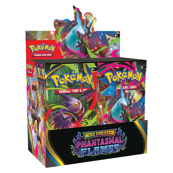 Pokémon TCG: Mega Evolutions - Phantasmal Flames - Booster Box (36 packs)