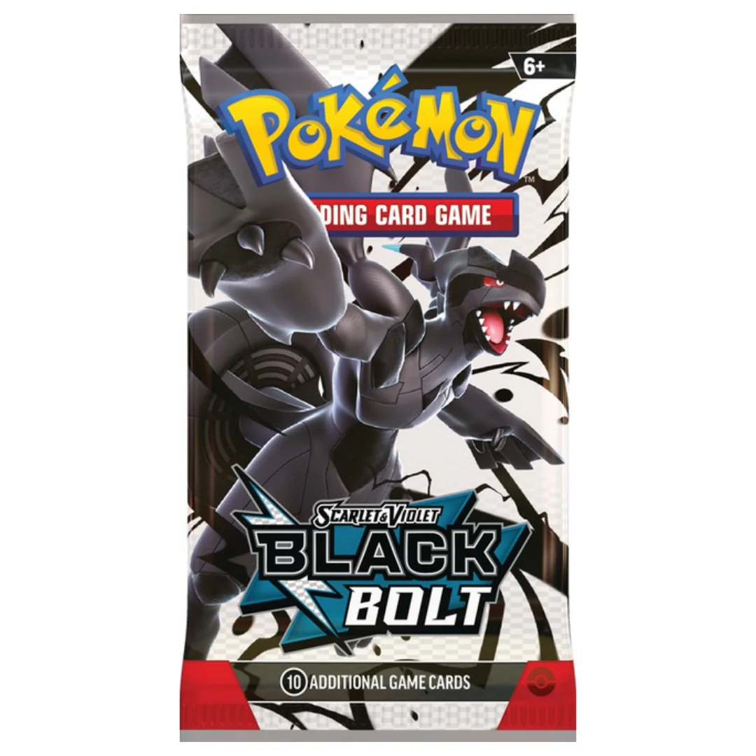 Pokémon Booster Pack S&V Black Bolt Official Factory Sealed