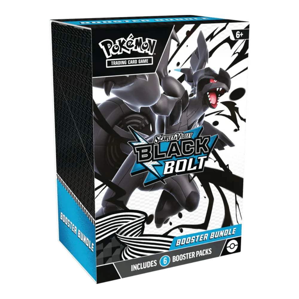 Pokemon Black Bolt Booster Bundle (6 Packs)