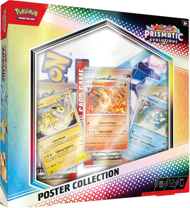 SV Prismatic Evolutions Poster Collection