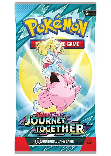 Pokemon TCG Scarlet & Violet Journey Together Booster Pack | Contains 10 Pokemon Cards