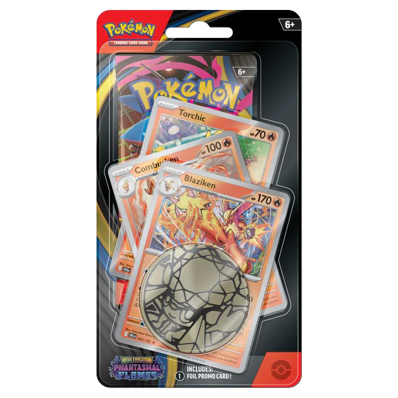 [PRE-ORDER] Pokemon TCG: Phantasmal Flames - Premium Checklane (Blaziken)
