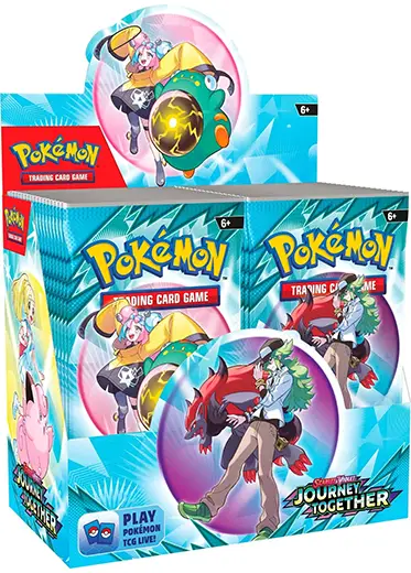 Pokemon TCG Scarlet & Violet Journey Together Booster Box | Contains 36x Journey Together Booster Packs