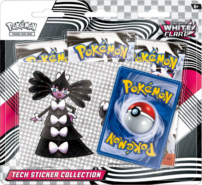 Pokemon TCG: Scarlet & Violet 10.5 - White Flare - Tech Sticker Collection Gothitelle