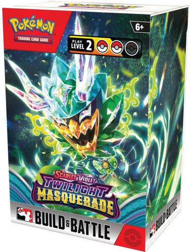 Scarlet and Violet Twilight Masquerade Prerelease kit - Build & Battle Box