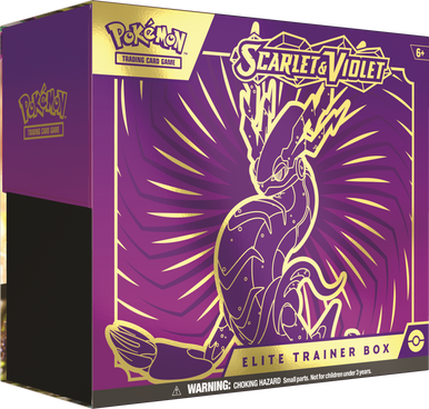 Scarlet and Violet (Base Set) Elite Trainer Box Miraidon (Purple)