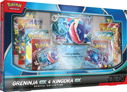 Pokemon Greninja / Kingdra EX Special Collection Box