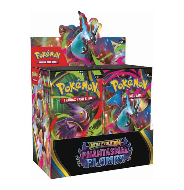Pokémon Trading Card Game: Mega Evolution Phantasmal Flames Booster Box