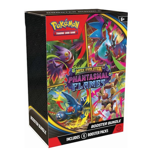 Pokémon Trading Card Game: Mega Evolution Phantasmal Flames Booster Bundle