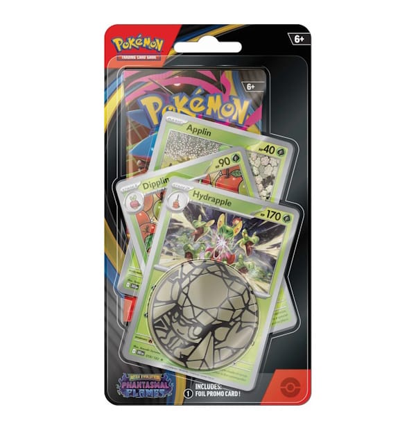Pokémon Trading Card Game: Mega Evolution Phantasmal Flames Premium Checklane Blister – Hydrapple