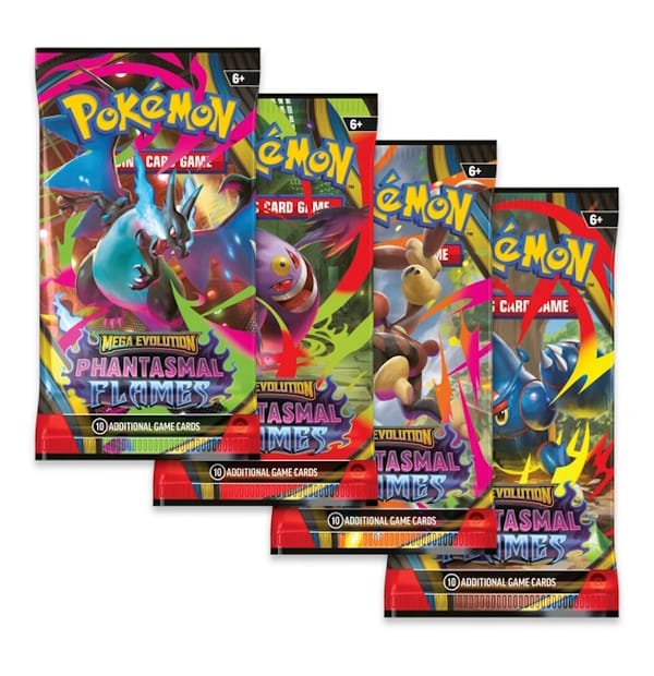 Pokémon Trading Card Game: Mega Evolution Phantasmal Flames Booster