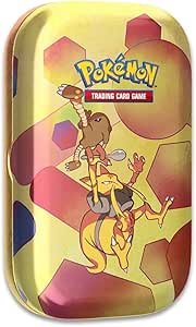 Pokemon TCG: Scarlet & Violet151 Mini Tin  Kadabra and Hitmonlee (2 Booster Packs, 1 Coin & 1 Art Card)