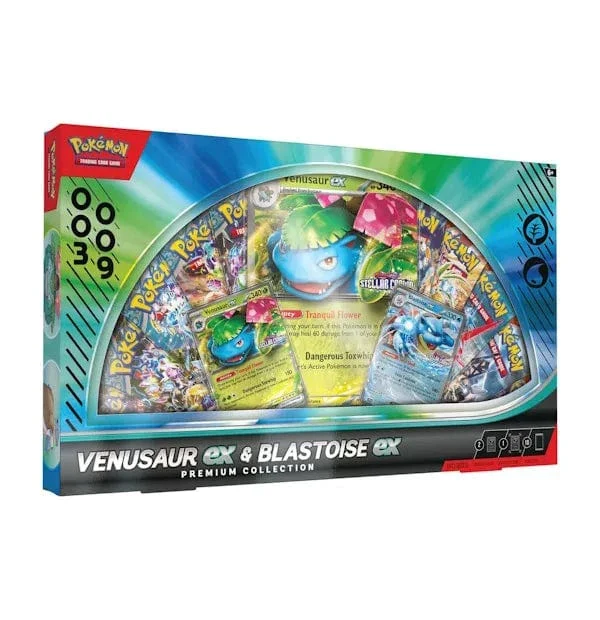 Pokémon Trading Card Game: Venusaur / Blastoise ex Premium Collection