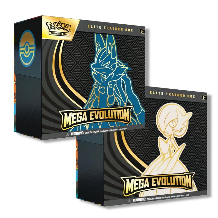Pokemon TCG: Mega Evolution - Elite Trainer Boxes (Gardevoir & Lucario)