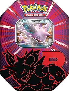 Pokemon : Team Rocket Box TCG Nidoking-ex (1 Shiny Promo Card and 4 Boosters)