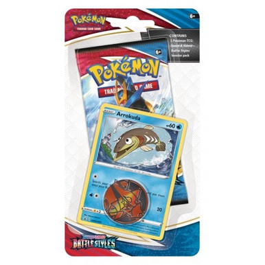 SWSH Battle Styles 1 Pack Checklane Blister Arrokuda